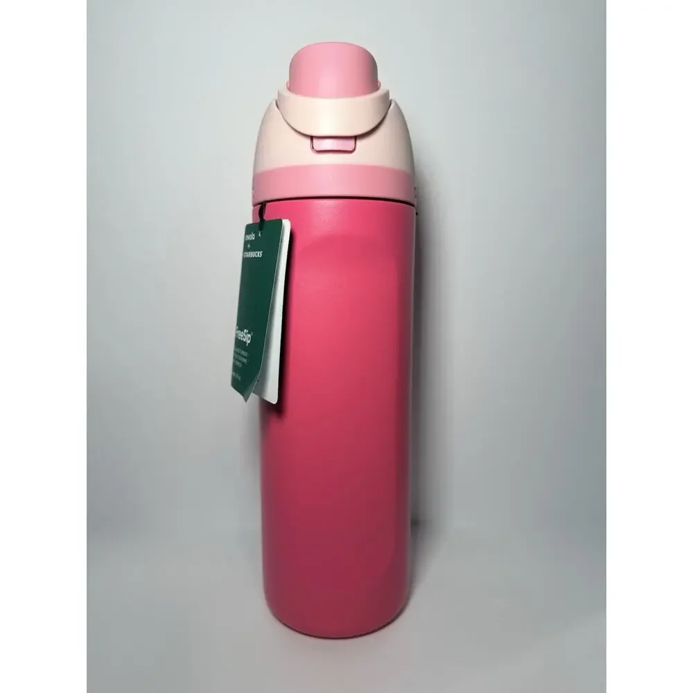 Starbucks X Owala Exclusive PINK DRINK FreeSip Water Bottle Tumbler NWT IN HAND